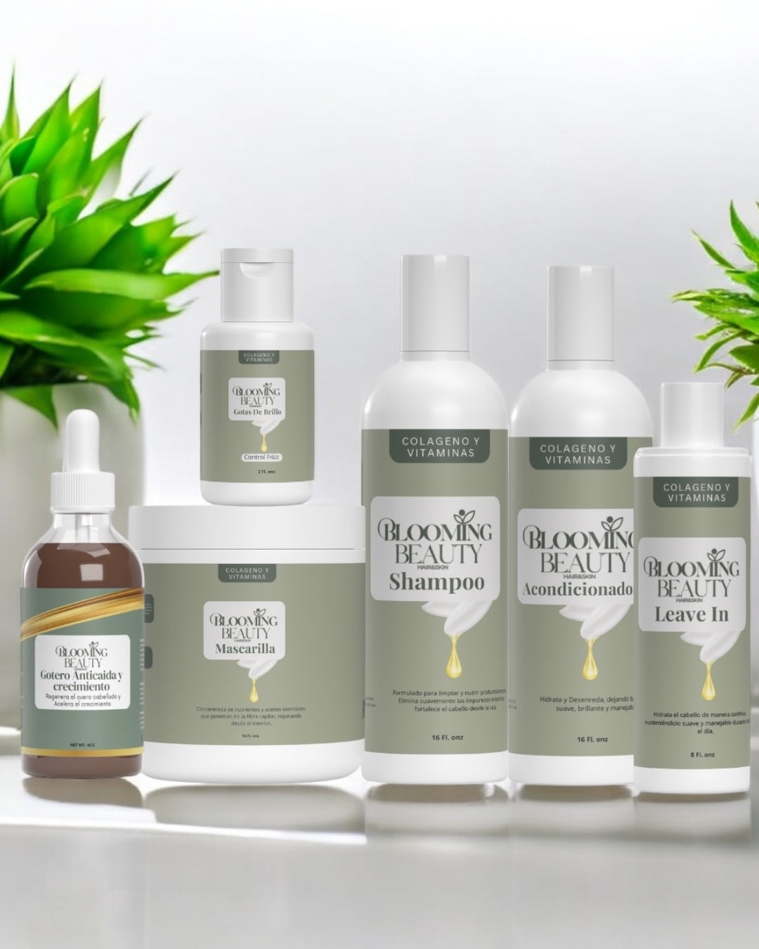 Línea de Colageno y vitaminas para tu cabello