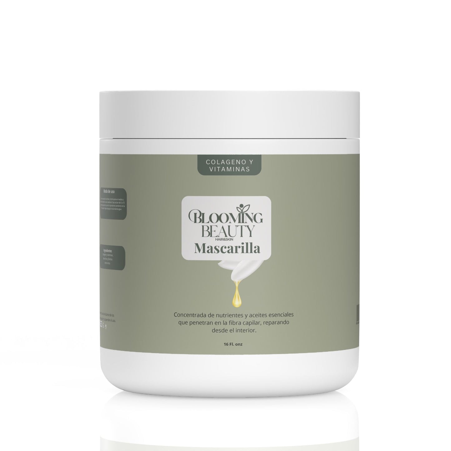 Mascarilla colageno y vitaminas