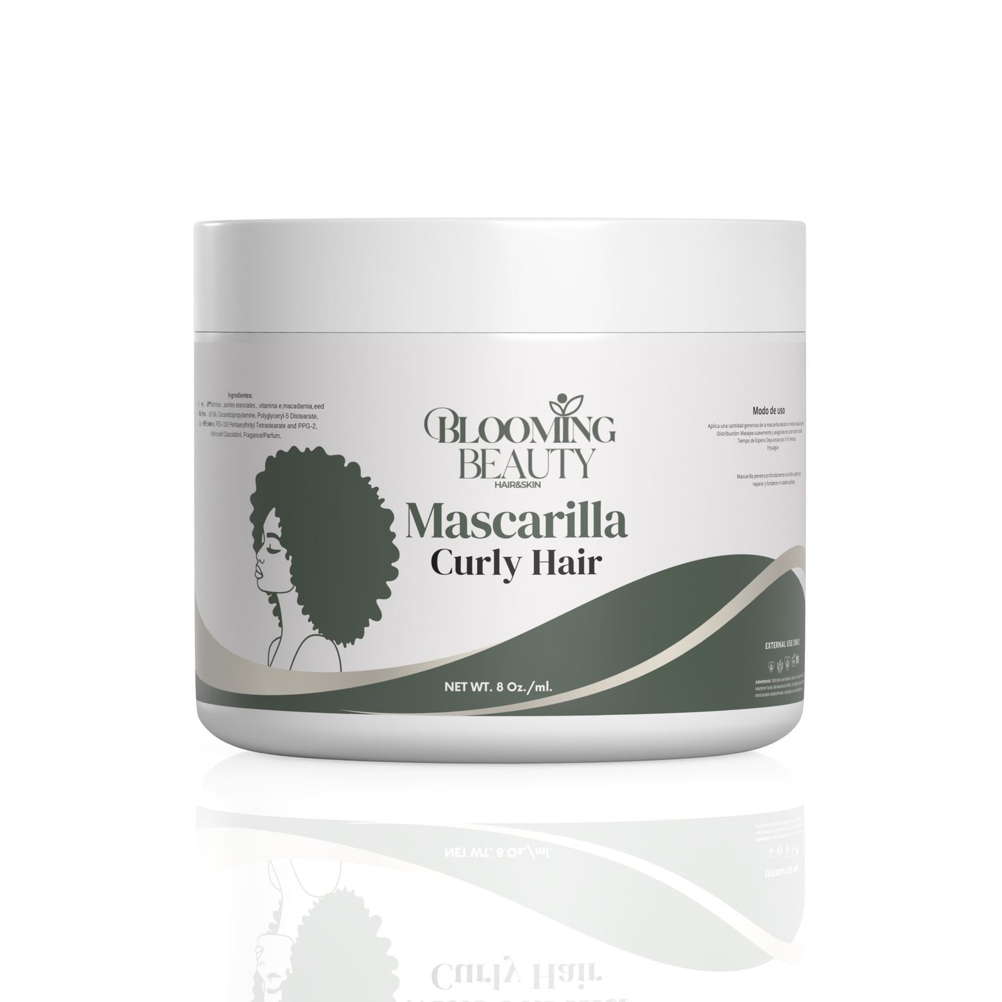 Mascarilla curly